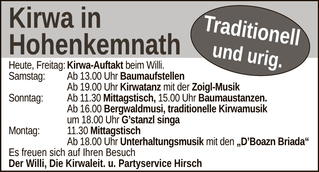 Schrot und korn bekanntschaften